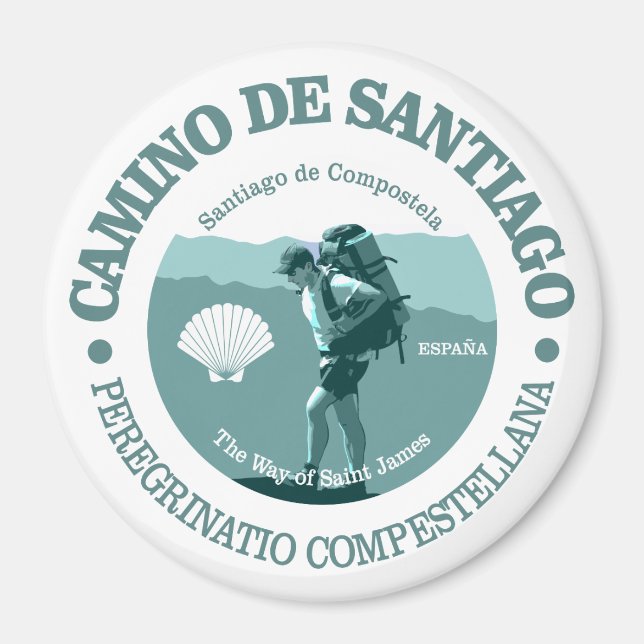 Aimant Camino de Santiago (Devant)
