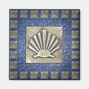 Aimant Camino de Santiago Le chemin de saint Jacques 0031