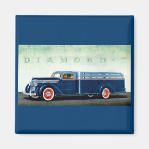 Aimant Camion bleu Diamond T 1937
