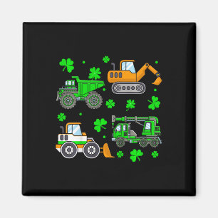 Aimant Camion de construction irlandais pour enfants Cami