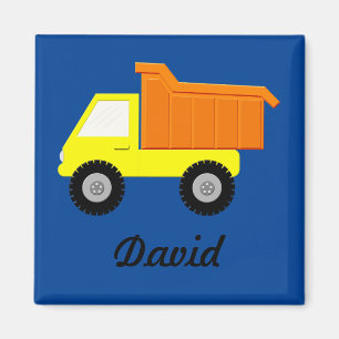 Aimant Camion Jaune