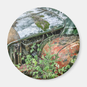 Aimant Camion Vintage abandonné