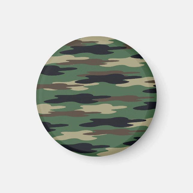 Aimant Camo Abstrait (Devant)