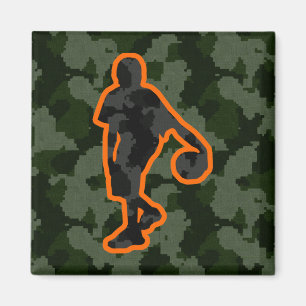 Aimant Camo Basketball