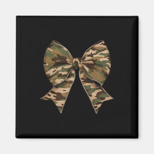Aimant Camo Coquette Bow Chasse au canard Filles Enfants 