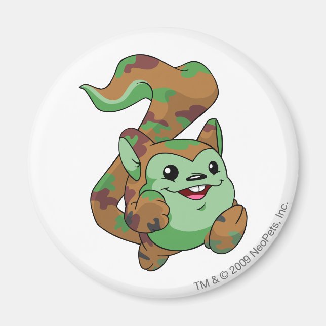 Aimant Camouflage de Meerca (Devant)