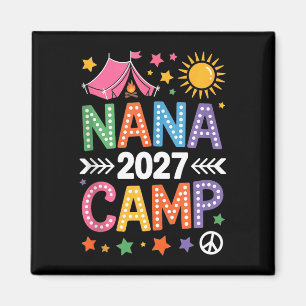 Aimant Camp de Nana 2027 vacances familiales équipage de