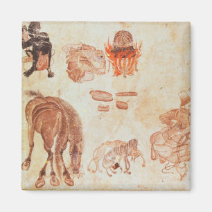 Aimant Camp nomade mongol, XVème siècle