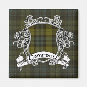 Aimant Campbell Tartan Shield