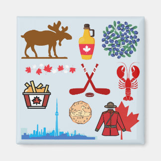 Aimant Canada Fun