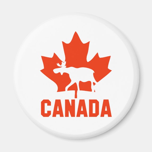 Aimant Canada Moose (Devant)