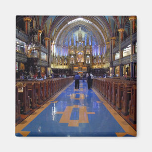 Aimant Canada, Québec, Montréal. Intérieur de Notre 3