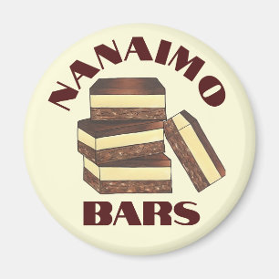 Aimant Canadian Nanaimo Bars Canada Colombie-Britannique 