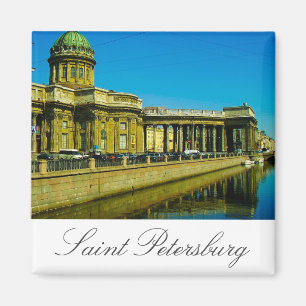 Aimant Canal de la cathédrale de Kazan Saint-Pétersbourg 