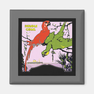 Aimant Canal de Panama Vintage