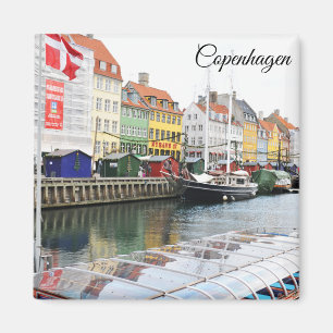 Aimant Canal Nyhavn à Copenhague, Danmark