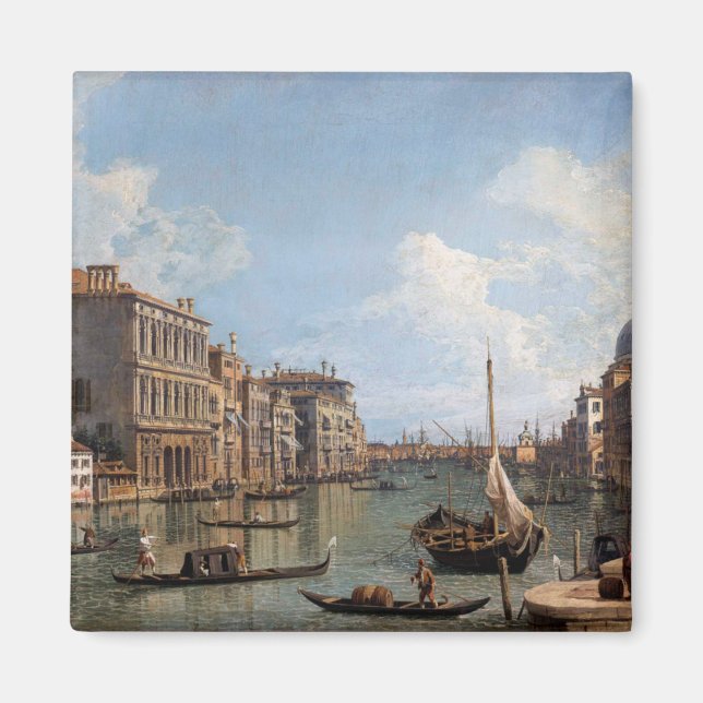 Aimant Canaletto Vue sur le Grand Canal (Devant)