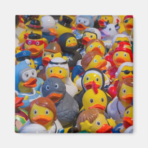Aimant Canards en caoutchouc en costume