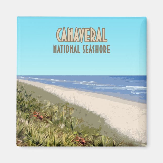 Aimant Canaveral National Seashore Floride (Devant)