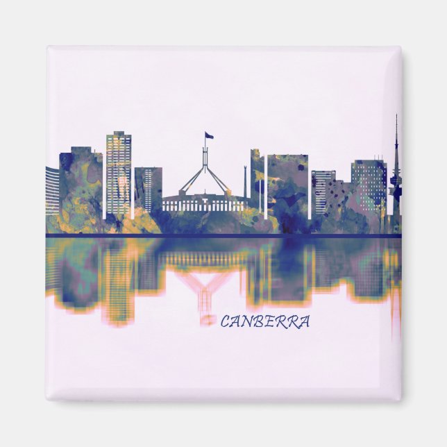 Aimant Canberra Skyline (Devant)