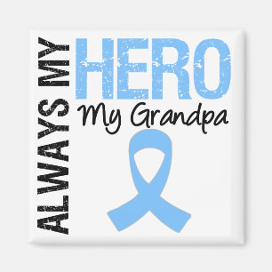 Aimant Cancer de la prostate toujours mon héros mon