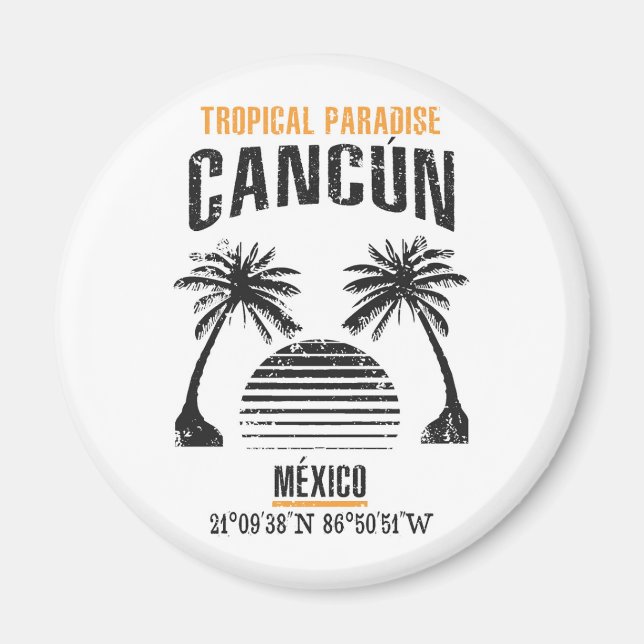 Aimant Cancún (Devant)