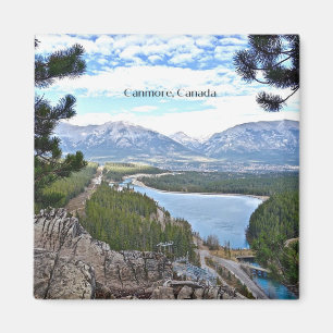 Aimant Canmore, Canada photo pittoresque