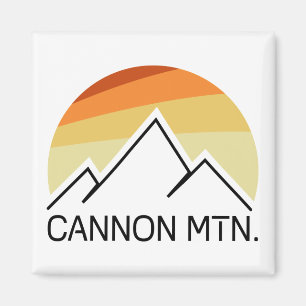 Aimant Cannon Mountain New Hampshire Retro