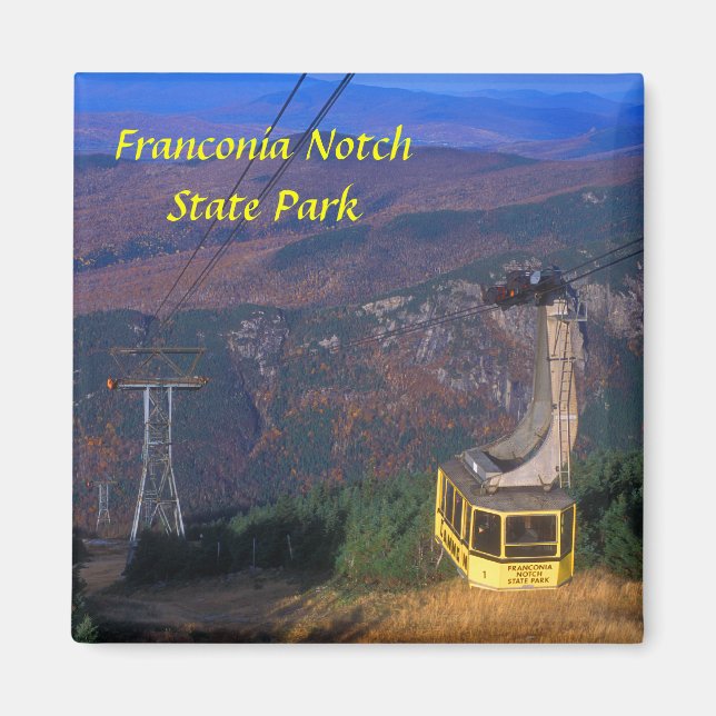 Aimant Cannon Mountain Tram Franconia Notch State Park (Devant)