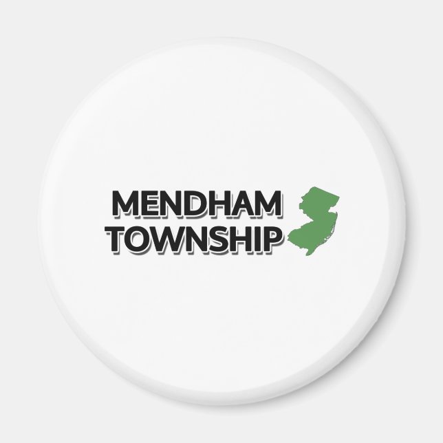 Aimant Canton de Mendham, New Jersey (Devant)