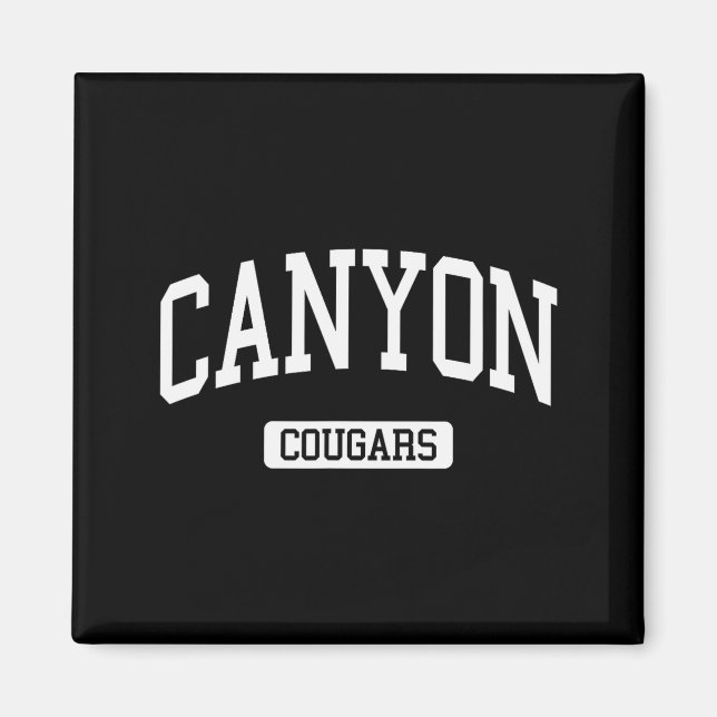 Aimant Canyon High School Hs New Braunfels Tx Varsity Srt (Devant)