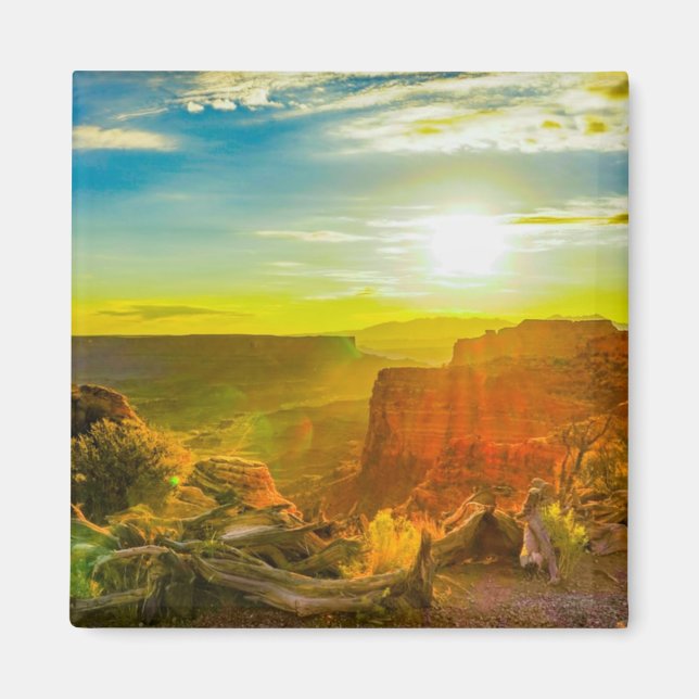 Aimant Canyon lands National Park Moab Utah (Devant)