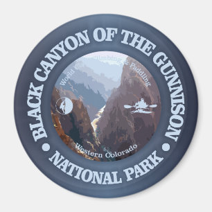 Aimant Canyon noir du Gunnison NP (C)