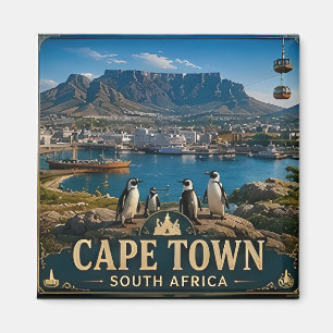 Aimant 🧲 Cape Town Afrique du Sud Mémoire de Voyage à Ga