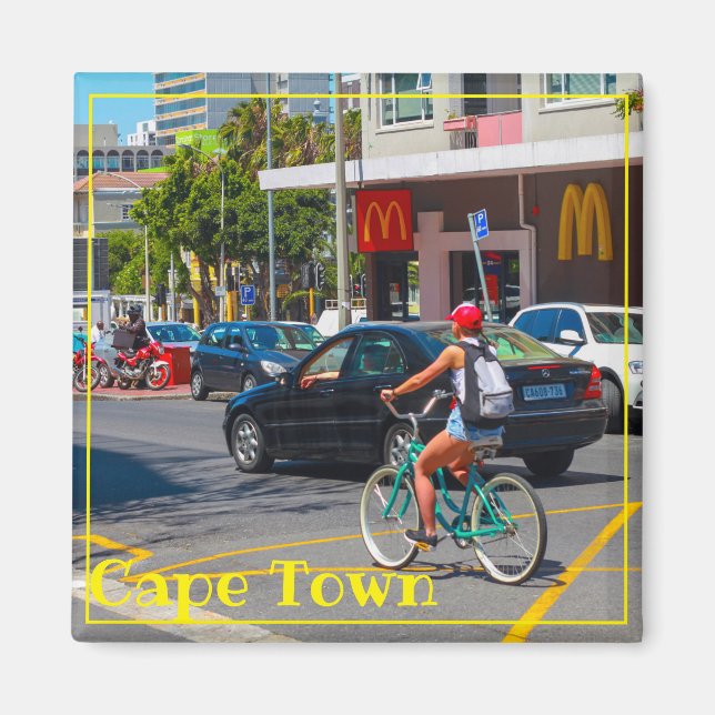 Aimant Cape Town Cityscape Architecture Afrique du Sud (Devant)