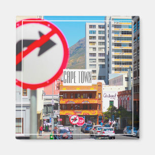 Aimant Cape Town Cityscape Street Afrique du Sud