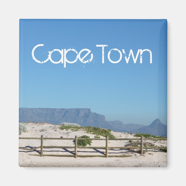 Aimant Cape Town Table Mountain ZA Afrique du Sud (Devant)