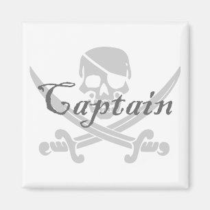 Aimant Capitaine de jolly roger