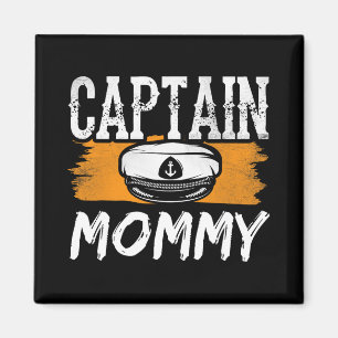 Aimant Capitaine Maman Bateau Yacht Équipage Navire Maman