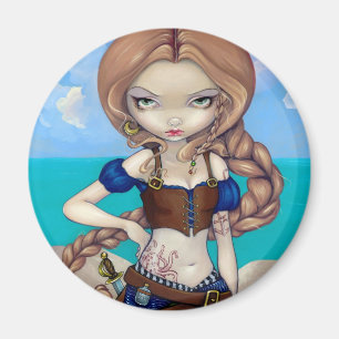 Aimant "Capitaine Molly Morgan"