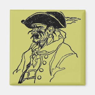 Aimant Capitaine pirate