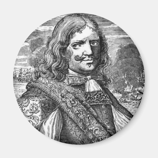 Aimant Capitaine Pirate Morgan (Devant)