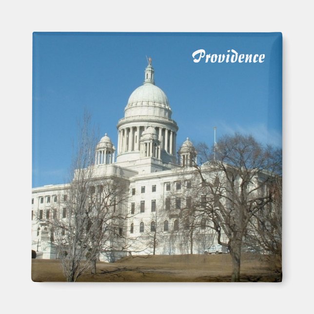 Aimant Capitole de l'État de Rhode Island (Devant)