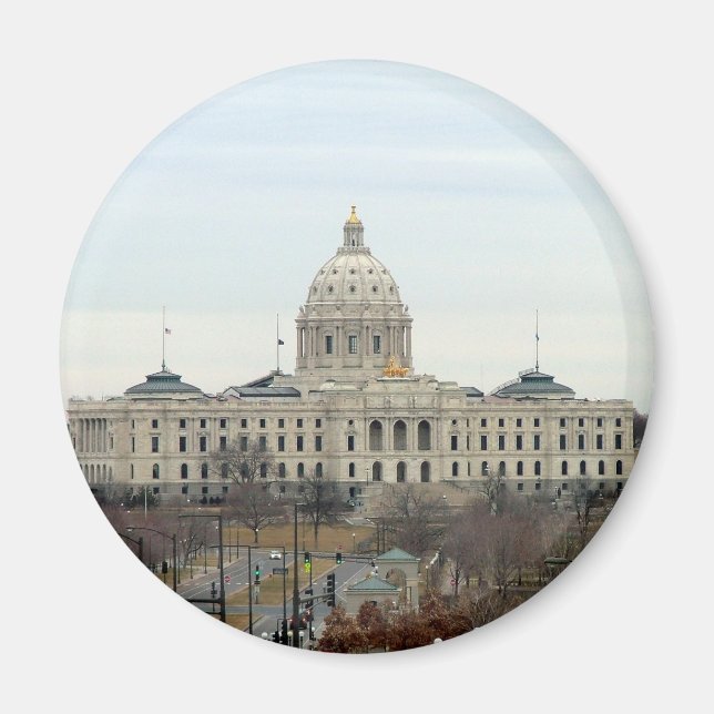 Aimant Capitole de l'État du Minnesota (Devant)
