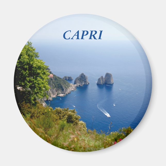 Aimant Capri avec roches Faraglioni (Devant)