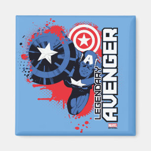 Aimant Captain America Avenger Légendaire