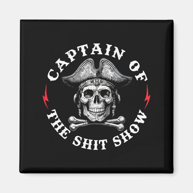 Aimant Captain Of The Show  (Devant)