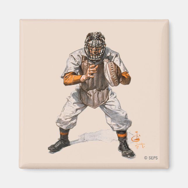 Aimant Capteur de baseball (Devant)