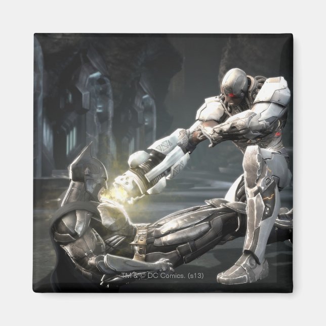 Aimant Capture d'écran : Batman vs Cyborg (Devant)