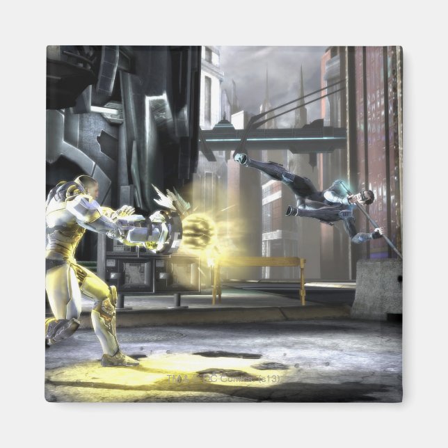 Aimant Capture d'écran : Cyborg vs Nightwing 2 (Devant)